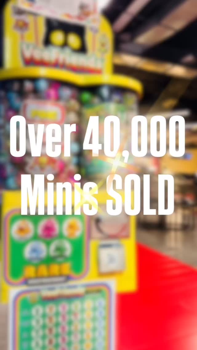 We hit another milestone! Over 40,000 @veefriends Minis sold through all of our vendors here in Sioux Falls, SD! The community can’t get enough! 😁
#CollectThemAll #VFMinis #LOUDVending
