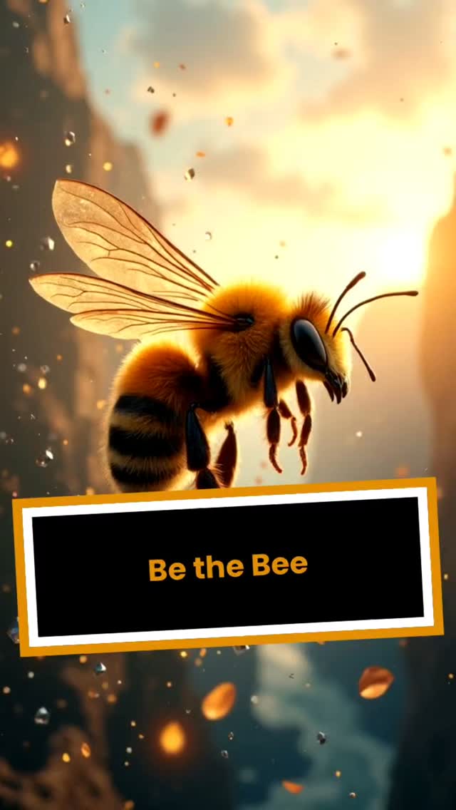 "The bee can't fly. But it doesn't know that. So it does. Be the bee. 🐝✨"
.
.
.
.
.
.
#BeTheBee #DefyTheOdds #Motivation #JustFly #NoLimits #FYP #viral #inspirationalquotes