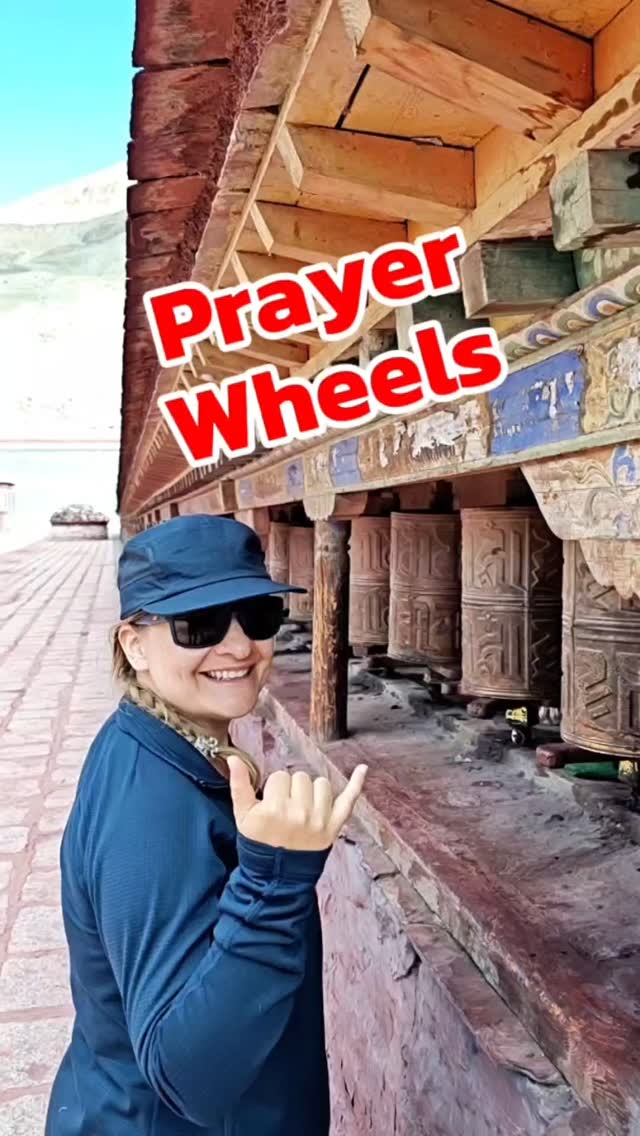 Prayer wheels are powerful spiritual tools deeply rooted in Tibetan Buddhist practice. Inside or on the outer surface of the wheel are sacred scriptures or mantras. The act of spinning a prayer wheel is considered to have the same effect as saying the mantra out loud.
The wheel is spun clockwise, matching the movement of the Sun and the flow of Tibetan script. Each rotation releases the mantra written on the wheel into the universe. This action is believed to benefit everyone and to spread compassion, wisdom, and peace 😊.
#prayerwheel #Tibet #AWomanFromMars