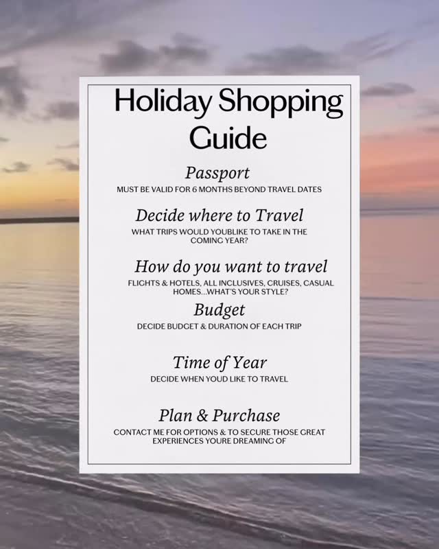 Friendly alternative holiday shopping guide 😉. #TravelReminder #traveladvisor #holidayshoppingmadeeasy #holidayshopping #wanderlustlife #wanderfullife