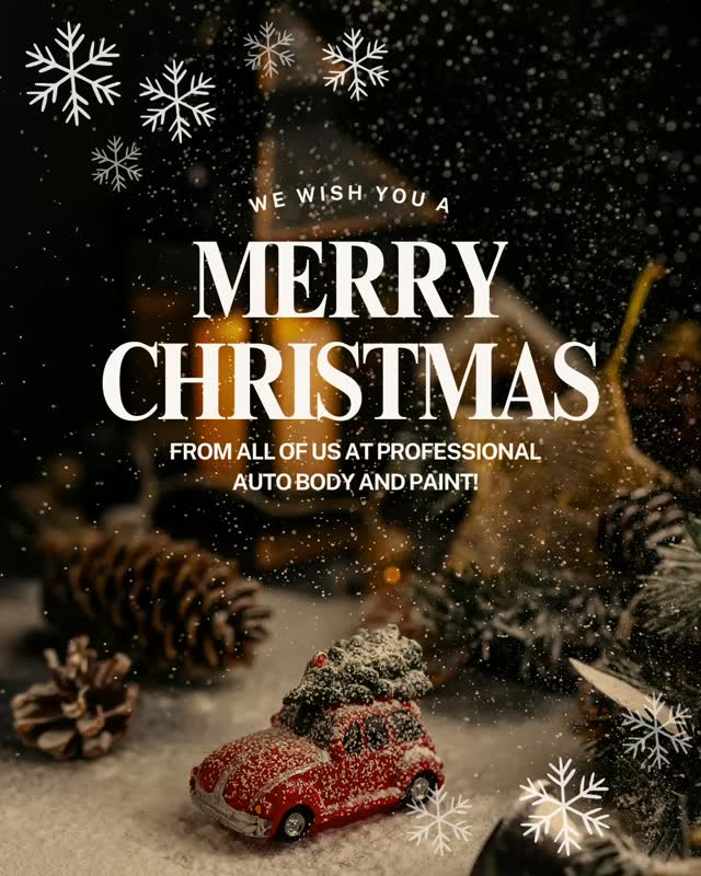 Merry Christmas and Happy Holidays from Professional Auto Body & Paint.
We are grateful for our amazing customers and wish you a season filled with warmth, joy, and safe travels.
ššš
ššš
ššš
#autobodyrepair
#portland
#pdx
#christmas
#autobody