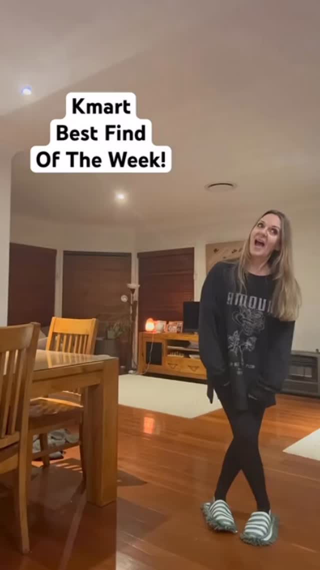 Love love love these dust slippers from Kmart 🤸♀️@kmartaus #kmartaus My new Kmart What’s New Weekly video is up now on YouTube Watch here: