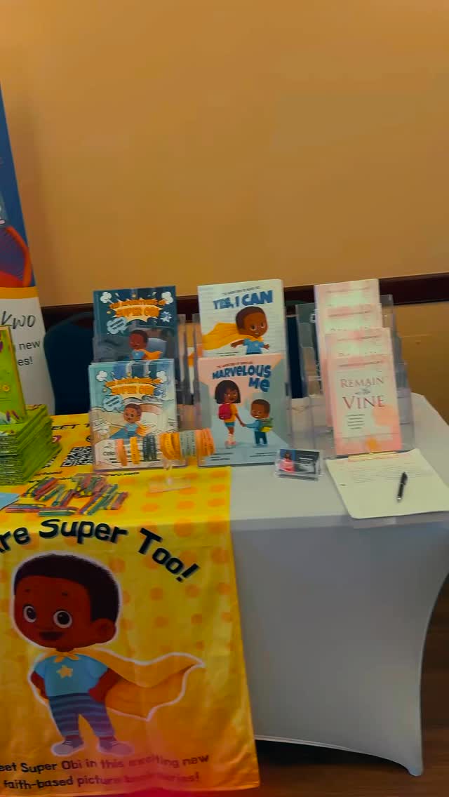 💕 Special thanks to everyone for their support 💕
This weekend’s Author event with the @_smallbusinessmarketplace was amazing! The best thing I love about these Author events are meeting my customers and their families. Believe it or not we talk about all sorts of things, not just books 😉. And a special things to. @_collaborativeevents for hosting this event. See you next time!
Please visit dominiqueokonkwo.com for more information 📚.