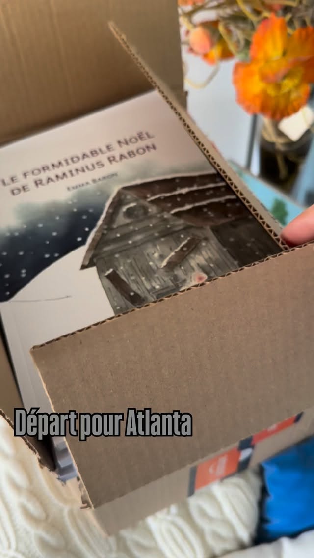 Le joli livre de Noël d’Emma Baron aux Éditions Américaines part ce jour pour Atlanta en Georgie.
Commandez votre exemplaire avant Noël.
#rencontredesauteursfrancophones #editionsamericaines