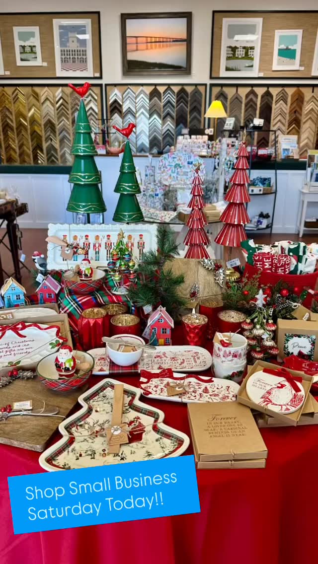 🛍️ Happy Small Business Saturday!! 🛍️
🛍️ Stop in today for our Sale!! Pick your discount coupon! 10%~15%~20% OFF your purchase! 🛍️
🏈Don’t worry football fans~We will have the USC v Clemson game on TV so you can watch and shop! 🛍️
#danielisland
#supportsmallbusiness
#charleston