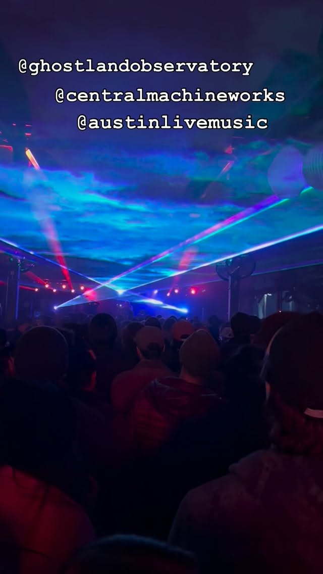 The beats never disappoint @ghostlandobservatory @central.machine.works