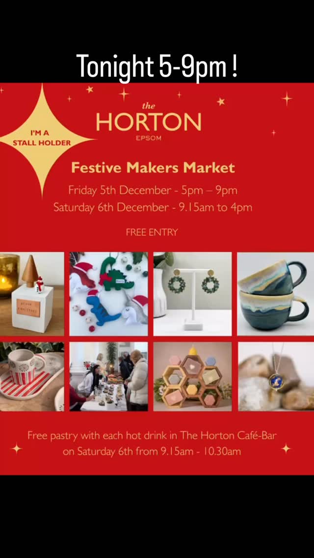Can’t wait for this evening 5-9pm at a new venue for me @thehortonepsom hope to see you there!
#parkgatepottery #thingstodoinsurrey #pottersofinstagram #tableware #surreysmallbusiness #potterymugsofinstagram