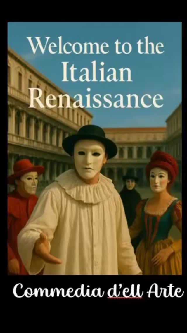 Next stop: the Italian Renaissance! 🎭✨
We’re breaking down the wild, witty, and iconic world of Commedia dell’Arte in our upcoming episode.
Join us as we explore the origins of Commedia dell’Arte and the performers who shaped theater as we know it today. Masked characters, bold comedy, timeless influence—let’s explore it all.
Don’t miss it! 🎤 🎙️ 🎧
#ItalianRenaissance
#CommediaDellArte
#TheaterHistory