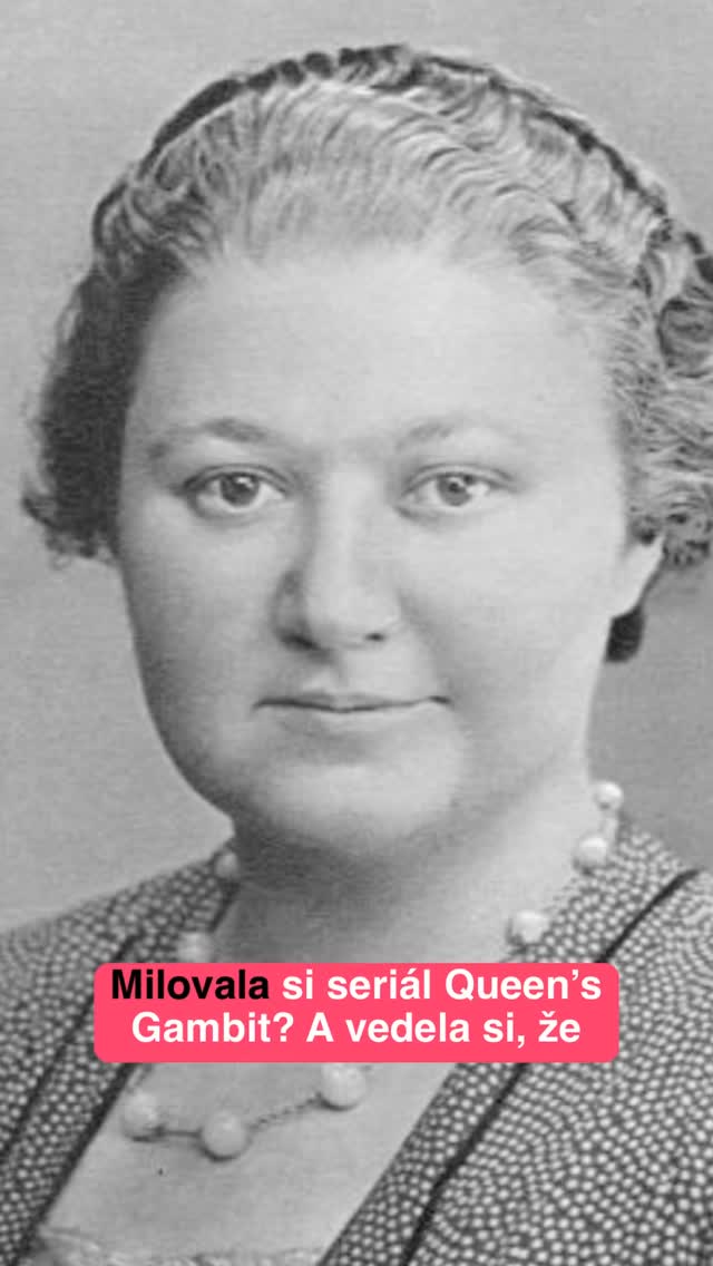 Věra Menčíková - žena, ktorá prepísala dejiny šachu a bola jednou z inšpirácii pre seriálovú Beth Harmon z Queens Gambit.♟️🧠
Prvá majsterka sveta v šachu žien a sedemnásobná šampiónka. V roku 1927 vyhrala vôbec prvé ženské majstrovstvá sveta a dokázala, že šach nie je len mužskou disciplinou. Reprezentovala Československo, úspešne súťažila aj v mužských turnajoch a inšpirovala tisíce žien po celom svete.
Predstavujeme Ti novú sériu ženy v histórii. Ak ťa zaujímajú podobné príbehy sleduj nás pre ďalšie pokračovanie.
Zdroje:
Enkocz
Český rozhlas