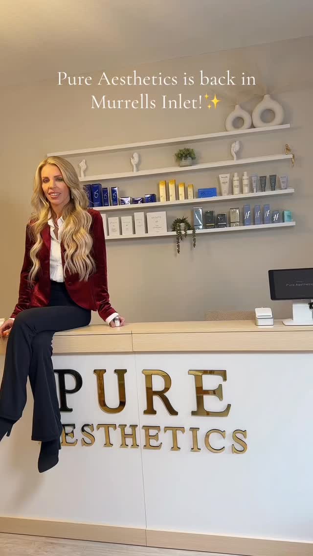Glad to be back with our lovely Murrells Inlet community in our new second location! 🫶🏻✨Come see us!
#MurrellsInlet #PureAesthetics #medspa #bestofgrandstrand