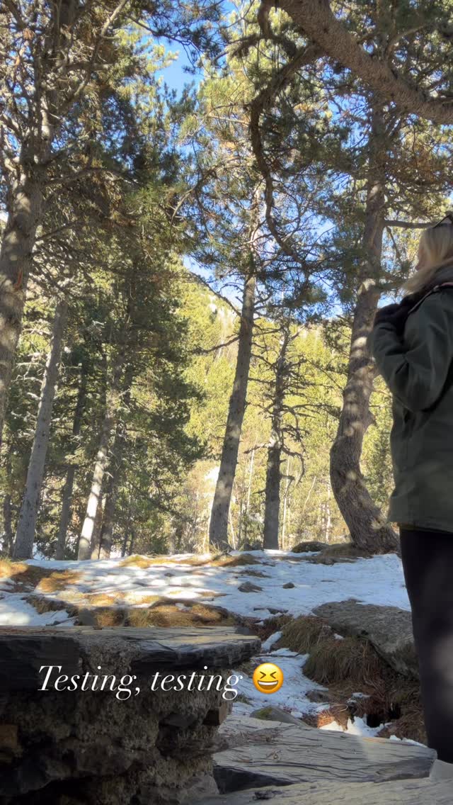 Don’t worry, I’m not wandering aimlessly around a wintry forest 😅
I’ve been performing some tests for upcoming reading aloud videos of excerpts of “The Tale of Melou’s (First) Week of Metamorphosis” in English, Spanish and Catalan. I’m leaning towards shooting outdoors, as after all, the great outdoors is what my stories are about. #testingtesting #thegreatoutdoors #outdoorsgirl #andorra