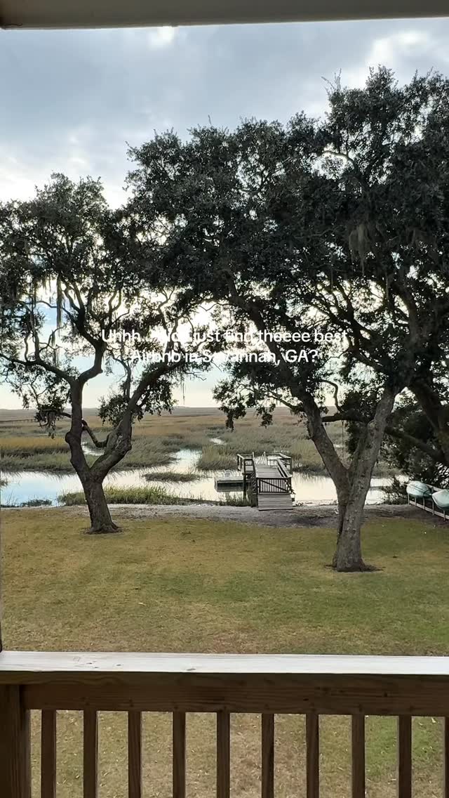 Bosch Huis Sea is 12 minutes to downtown Savannah and 10 minutes to Tybee beach. #airbnb #savannahtrip #savannahga