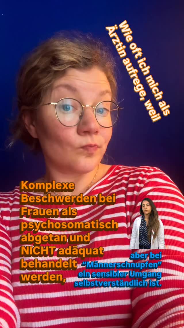 Wer glaubt, dass Medizin für Frauen* und Männer* gleich gut ist, hat weit gefehlt. 🙈
Medizin & die Forschung dazu wurde traditionell von Männern gemacht. Das bedeutet nicht nur, dass die Studienergebnisse z.B. zu vielen Medikamenten überwiegend an männlichen Probanden getestet wurden (und Frauen sind eben nicht 1:1 kleine Männer). Es bedeutet auch, dass weitgehend der Fokus nicht auf Erkrankungen lag, die nur oder überwiegend Frauen betreffen. Die weibliche Perspektive und Expertise hat historisch gesehen gefehlt - und fehlt teilweise leider immer noch.
Dem erschwerend kommt hinzu, dass die Beschwerden von Frauen häufig psychologisiert und nicht ernst genommen werden.
👊 Die volle Patriarchatsklatsche, die uns bis auf Weiteres begleiten wird, wenn wir nicht UMDENKEN und JEDEN MENSCHEN mit seinen Symptomen ernst nehmen #medicalgaslighting
75% aller Gynäkolog:innen sind heutzutage Frauen. Umso wichtiger, dass wir unsere Perspektive einbringen, zuhören und aufgeschlossen gegenüber individualisierten Therapiekonzepten sind.
Jetzt ist die Zeit, Medizin neu und weiblich zu denken. 💪 Rebekka und ich bemühen uns @gynzwei , genau das zu tun.
Wurden deine Symptome schon mal nicht ernst genommen? Wie hast du es geschafft, die Hilfe zu finden, die du brauchst?
🌟 Mach gerne Mut mit positiven Geschichten.
#frauenärztin #frauengesundheit
*bei der Geburt zugeschriebene Geschlecht
