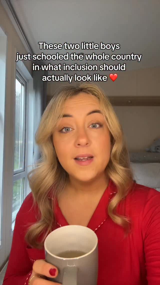 Keelin has Tourette syndrome — and when he stepped onto the Toy Show stage, he got overwhelmed. But Dylan, his best friend, didn’t flinch. He comforted him. Grounded him. Made him feel safe. 💛
Later, when they both got emotional watching a message from Lewis Capaldi, they cried together… and instinctively shared the same tissue.
This wasn’t just sweet — it was a powerful, unspoken lesson in inclusion.
This is what showing up looks like — for all children, neurotypical and neurodiverse.
✨ Respond with support
✨ Lead with kindness
✨ Choose love
They’re a credit to their parents — and a reminder to all of us.
#TouretteSyndrome #ToyShow #InclusionMatters #Neurodiversity #FriendshipGoals #KeelinAndDylan #EmotionalTikTok
