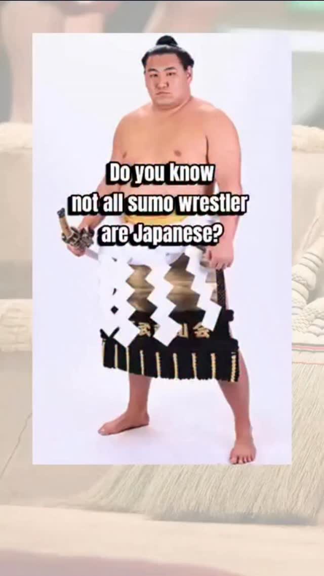Share this with your friends who are interested in sumo!
Not all sumo wrestlers are Japanese.
Each stable is allowed to have 1 foreigner sumo wrestler. And these foreigner sumo wrestlers need to be willing to learn Japanese, understand the culture, live with other sumo wrestlers in the stable, follow all the rules inside and outside of the ring.