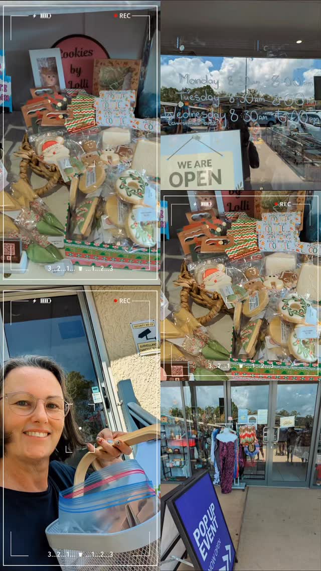 Christmas Eve plans? 🎄
Pop into Kirkwood Pop-Up Shop for some last-minute Christmas cheer!
My Christmas cookies are on the shelves until 6pm today, alongside so many gorgeous small businesses.
Perfect for gifting, sharing… or sneaky taste testing 😉
✨ Open until 6pm – don’t miss out!