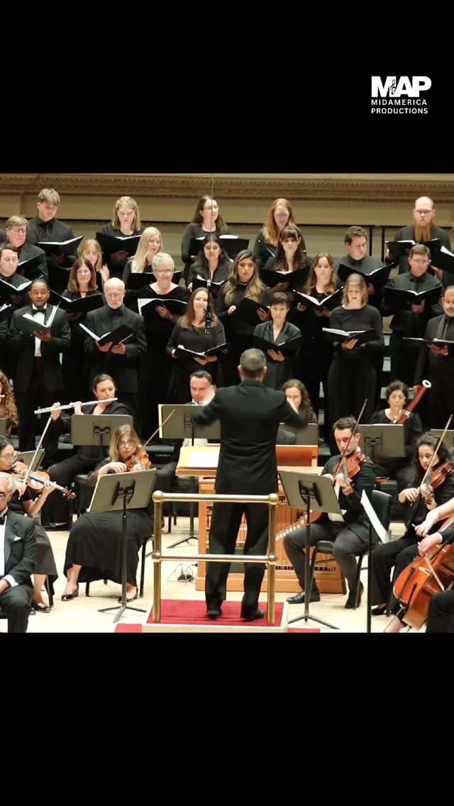 Bach’s Magnificat in D Major, BWV 243 (Live at Carnegie Hall) | Advent & Holiday Classics ✨
As we enter the Advent and holiday season, we’re looking back at a radiant June 7, 2025 Carnegie Hall performance of Bach’s Magnificat — a jubilant work often featured in Christmas celebrations. 🎄🎶
Led by Matthew Myers, the New England Symphonic Ensemble was joined by:
• Palouse Choral Society – Pullman, WA (Matthew Myers, Director)
• Washington State University Choirs – Pullman, WA (Matthew Myers, Director)
• Valdosta State University Choir Alumni – Valdosta, GA (Clell E. Wright, Director)
#BachMagnificat #CarnegieHall #AdventMusic #Bach #Magnificat #HolidayMusic #ChoralMusic #MAP2025 #TuesdayThrowback #AdventClassics #HolidayClassics #2025Season #OntheMAP2025