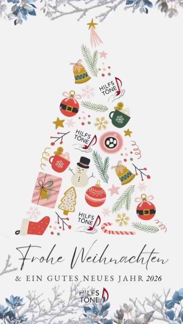 Frohe Weihnachten und DANKE für Ihre wertvolle Unterstützung sagt das ganze HILFSTÖNE Team 🎄🎶 @hilfstoene #hilfstoene #clemensunterreiner #charitygentleman #charity #music