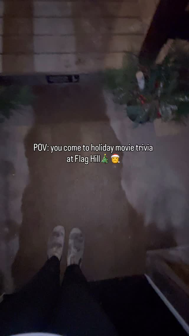 SANTA, I KNOW HIM!🎅🎄
#flaghill #tastingroom #trivia #happyholidays