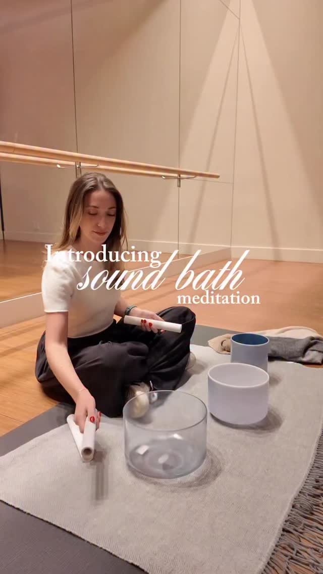Experience a sound bath with me✨🪩🧘♀️🦋
Sharing a glimpse into something I’ve been so excited (and deeply honored) to bring into my work: sound meditation.
Sound has a way of reaching places words can’t. Through vibration and frequency, it gently supports the nervous system, releases tension, and invites the body into deep rest and balance. Holding this kind of space feels like such a natural extension of Grata Wellness and everything I believe in.
So grateful to Alexa from @curated_creations for capturing this moment, and to everyone who was part of the experience🤍