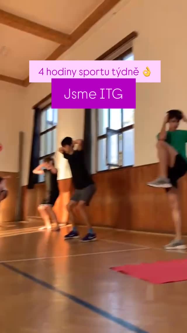 Na našem gymnáziu žijeme pohybem! Proto mají naši studenti nadstandartně 4 hodiny předmětu SPORT a ZDRAVÍ týdně 💪 #itg #itggymnazium #gymnazium #sport #zdravi