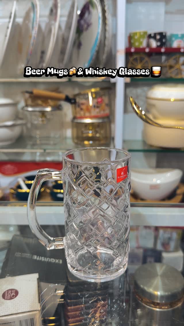 Beer mugs & Whiskey glasses that sound as good as they look
Perfect for house parties, gifting & bar setups.
DM to order OR Visit our store near crawford market
Wholesale & Retail available
#whiskeyglassset
#beermugsindia
#barwareindia
#crockerywholesaleindia
#crawfordmarketshopping