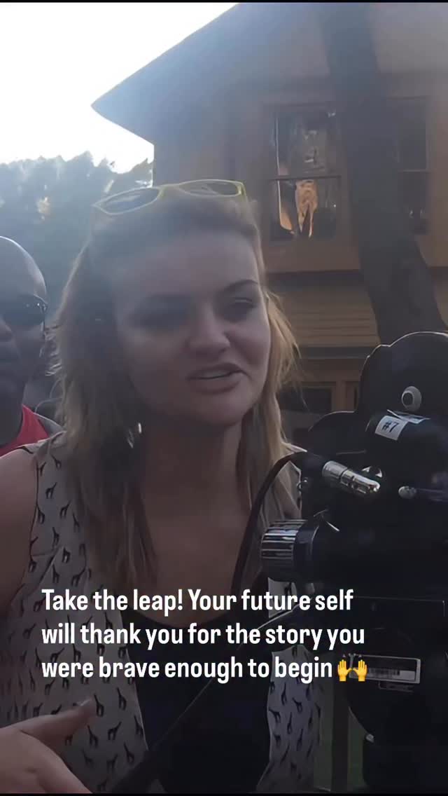 10 year ago I bet on myself…and if you’re watching this, it might be your turn to jump too!
Female filmmaker film director