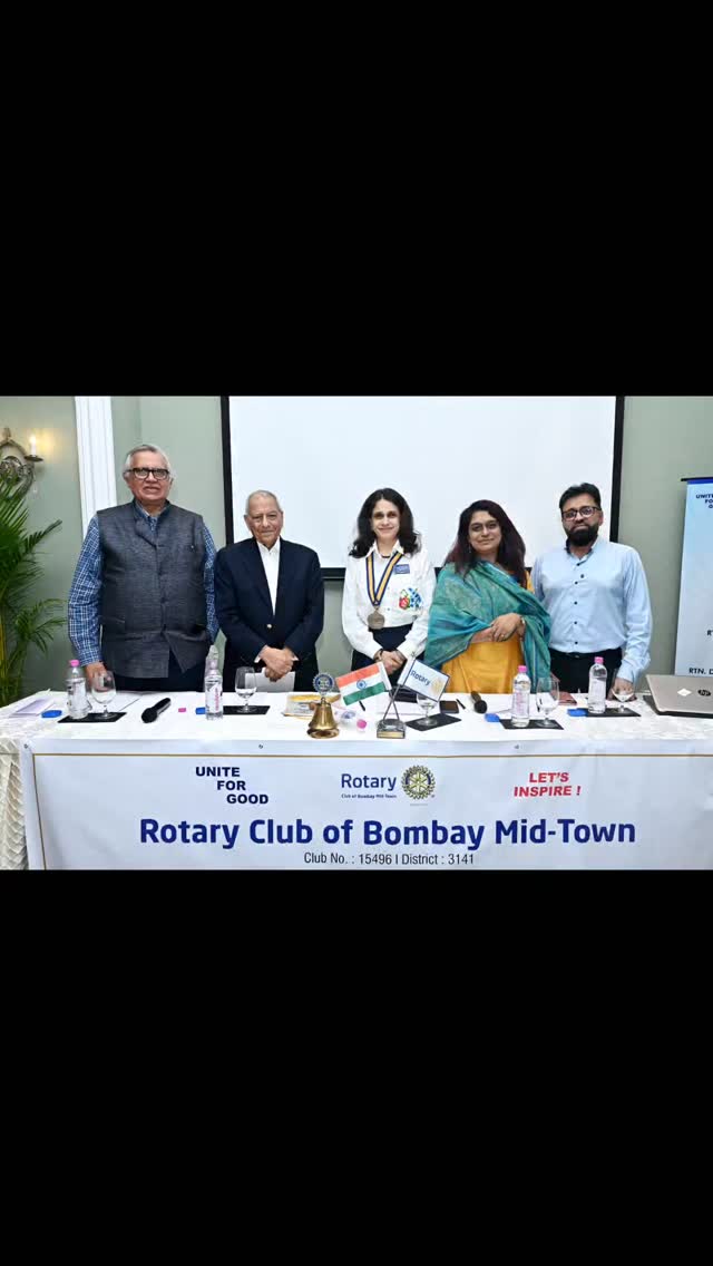 An engaging session revisited the journey from Bombay to Mumbai and the growth of the Nehru Centre.
Mr Satish Sahney, Chief Executive of the Nehru Centre and former Commissioner of Police, shared insights from decades of public service and institution building.
Members appreciated his perspective on how the city evolved and how cultural institutions shape its future.
The meeting at the Taj Mahal Palace brought strong participation and valuable discussion for everyone present.
#MumbaiHistory #NehruCentre #CommunityLeadership #RotaryClubMidTown