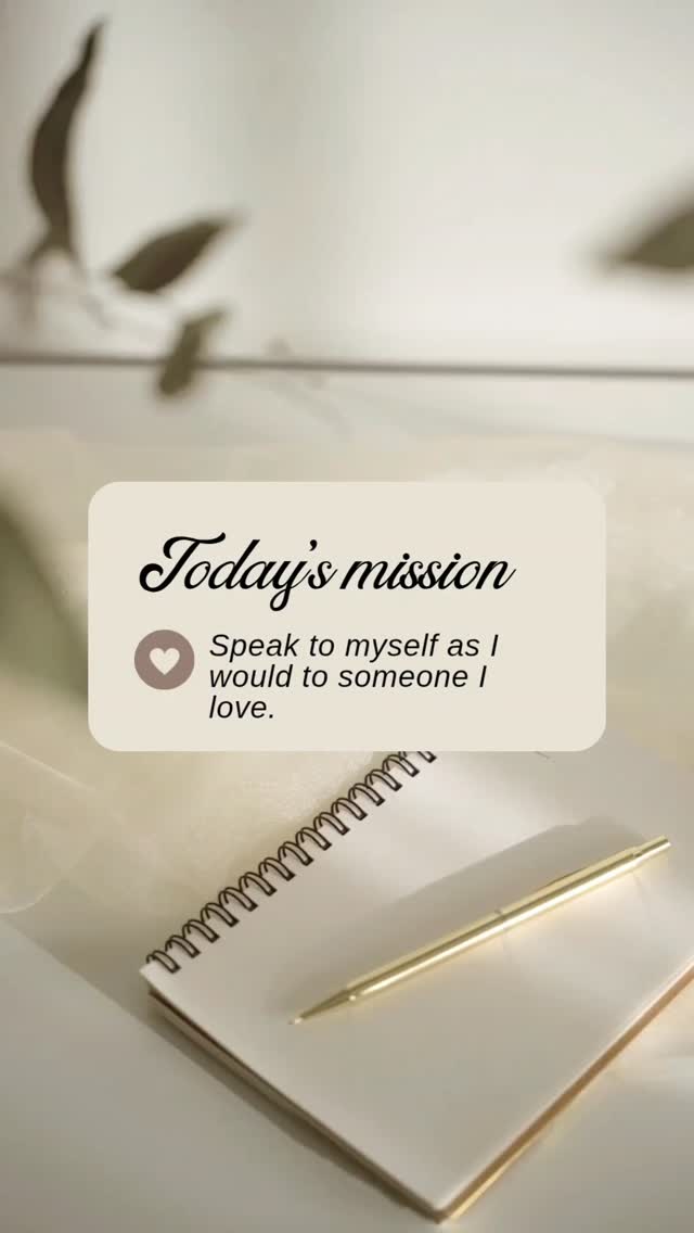 If your inner critic has been loud lately,
Try this:
Notice what it says (no arguing yet).
Ask,
“Would I say this to someone I love?”
If not, rewrite it in a kinder voice.
For example:
Critic: “You’re so behind.