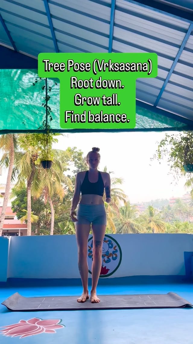 Day 5 of 31 days of yoga 🧘♀️
Tree Pose invites steadiness and patience—grounding through one foot while reaching upward.
This pose improves balance and focus, strengthens the legs and core, and encourages calm, mindful breathing.
Stay rooted. Keep growing.
#2026 #challenge #growth #tree #yoga