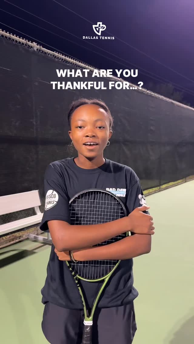 Happy Thanksgiving from our DTEA family to yours. 💙🦃
What are you most thankful for this giving season? Comment below! ⬇️
#DallasNJTL #DallasTennis #HappyThanksgiving