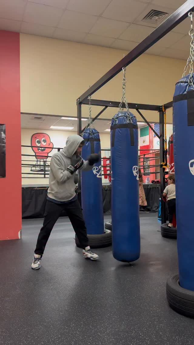 It’s so easy to just go through the motions hitting the bag at a certain point…just trying to lock into the style of another fighter sometimes, mix it with your own, can be a simple way to focus a little more when hitting the bag