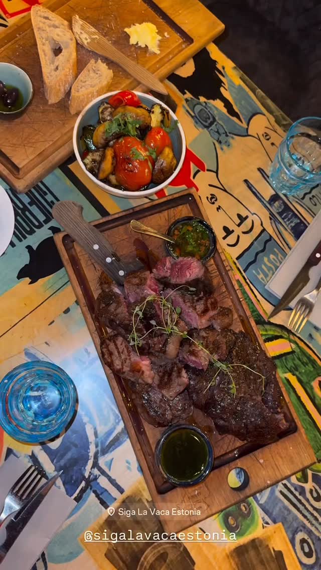 Always a pleasure to see Siga La Vaca steakhouse experience through our guests eyes. 😍🥩 Thank you to @alenaroiss for capturing their evening with us.