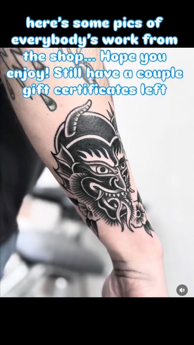 Some new and old work from everyone at the shop ! hope everybody had a great Thanksgiving!#truegrittattoosnewmexico #albqtattoostudio #albquerquetattooartist #tattooartist #albuquerquetattooartist #tattooideas #albquerque #