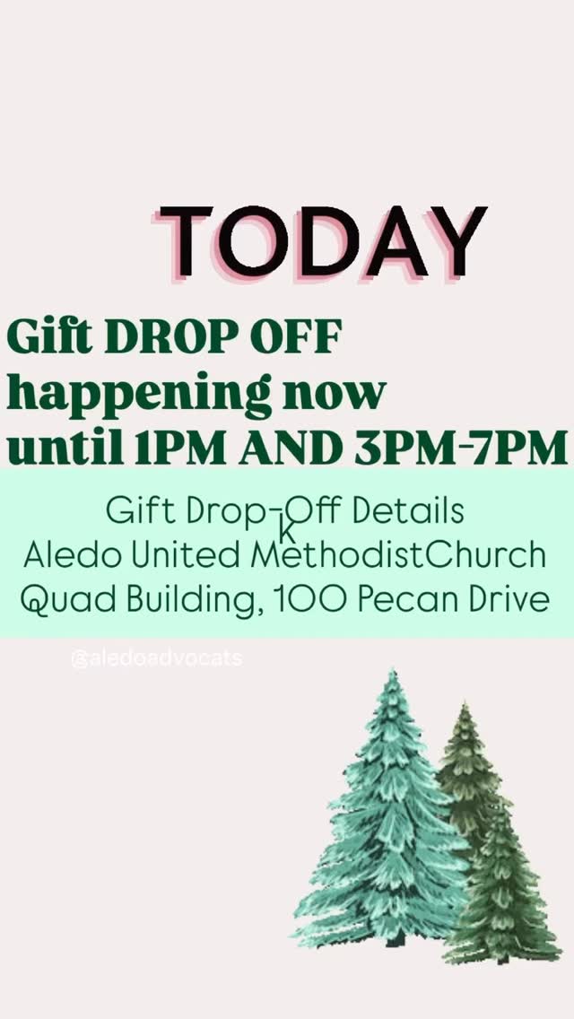 We are here and ready to receive your gifts!!🧡🖤💚
Now until 1 PM AND 3 PM-7 PM
Tomorrow 9 AM-12 PM