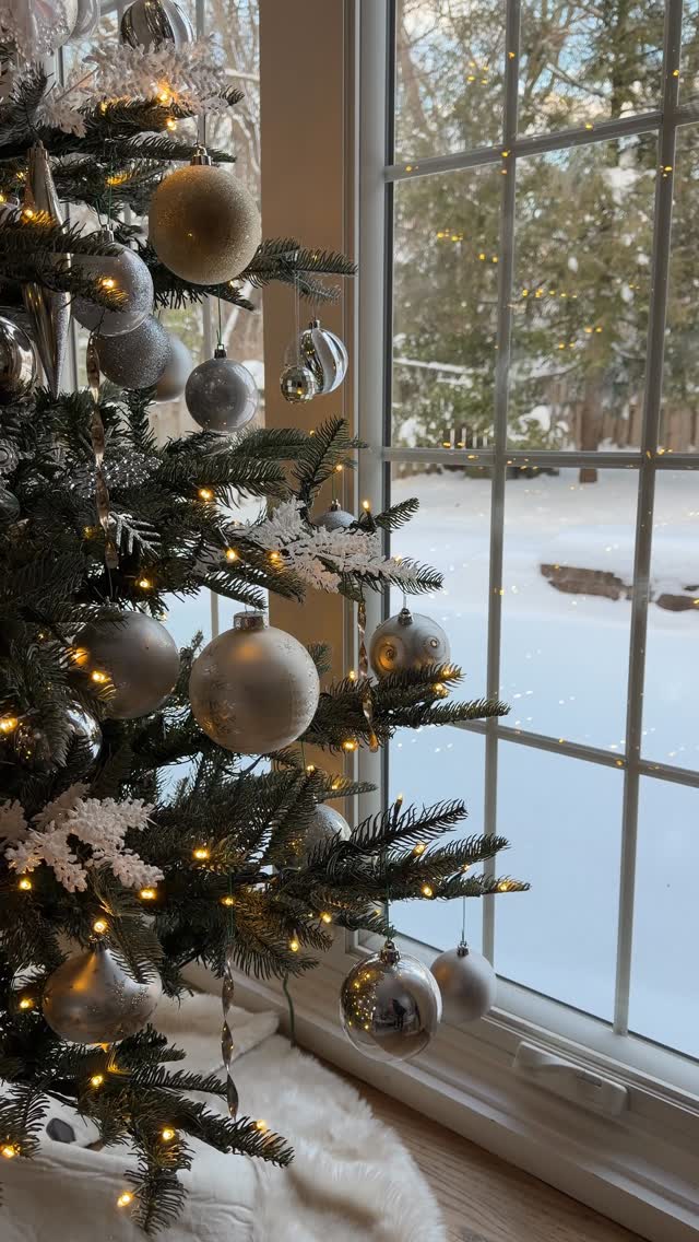 There is something magical about winter wonderland ❄️embracing the beauty of winter this year with white Christmas
#whitechristmas❄️