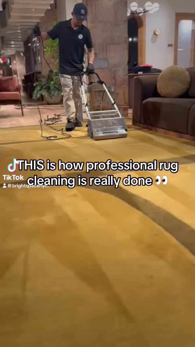 Most people only see the results, but the real magic is in the process. Controlled moisture, proper agitation, and deep extraction working together to protect your rug and extend its life. This is what professional care looks like up close.
#RugCleaning #CleaningProcess #CommercialCleaningNYC
#BehindTheClean #RugCare