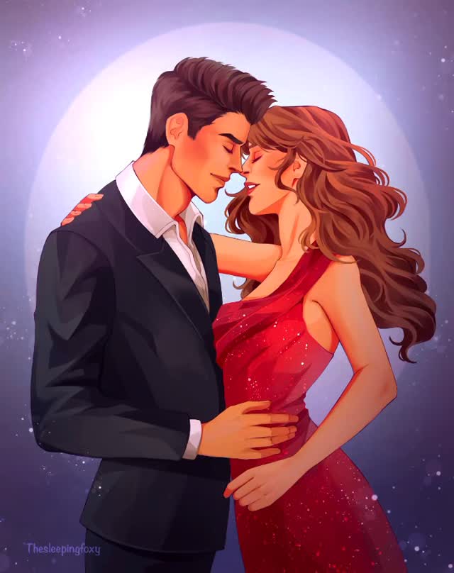I had this video sitting for a while in my drafts 🧡
Illustration for @stellarossiwrites
#digitalart #speedpainting #processvideos #arttutorials✏️🎨 #artcommissions #bookart #romance #bookart #characterart