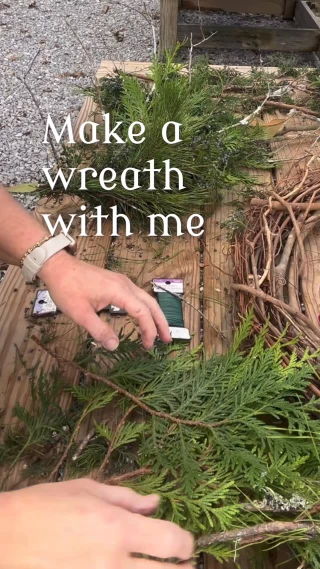 THIS Saturday! Bring a friend and join me for hot chocolate and wreath making. It’s always a great time! Sign up here…https://www.dustgardens.com/service-page/wreath-workshop?referral=service_list_widget