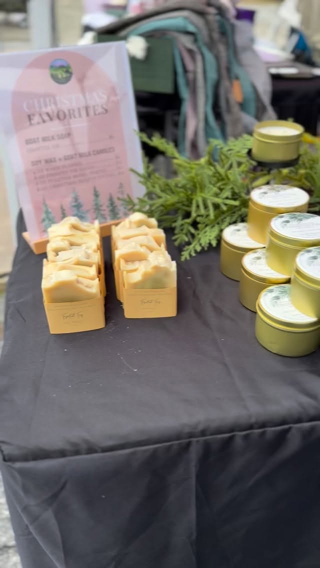 Come see us at the Refuge Coffee Holiday Market! Goat milk soaps, lotions, candles, beeswax lip balm and homemade baklava!
@refugecoffeeco