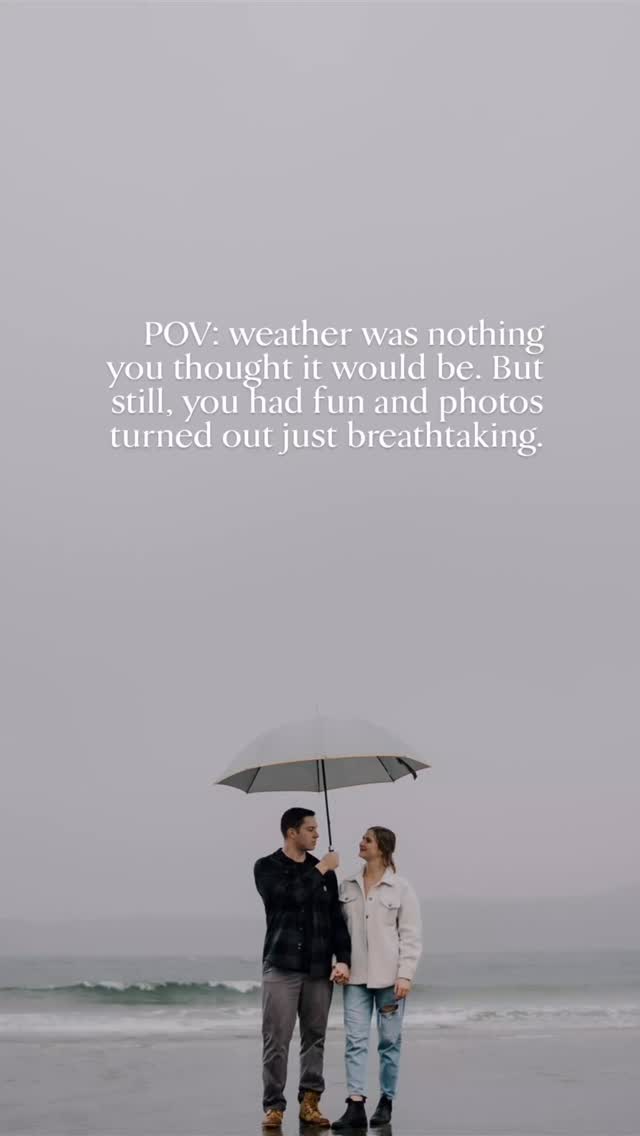 Checked the forecast for the “only sunny day.”
Mother Nature: lol no.
Us: grab the cameras, we’re doing this anyway.
Still worth every second.
Sometimes the best moments happen when the plan doesn’t.
Would you shoot in the rain with us?