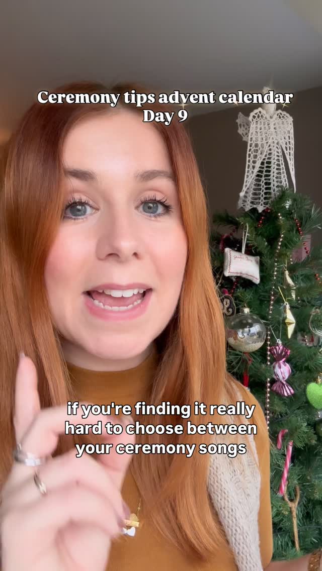 If you’re stuck choosing ceremony music - this tip is for you!
.
Make sure you save and follow for another tip tomorrow! ✨
.
#WeddingCeremonyTips #CeremonyTips #WeddingTips #WeddingCelebrant #warwickshirecelebrant