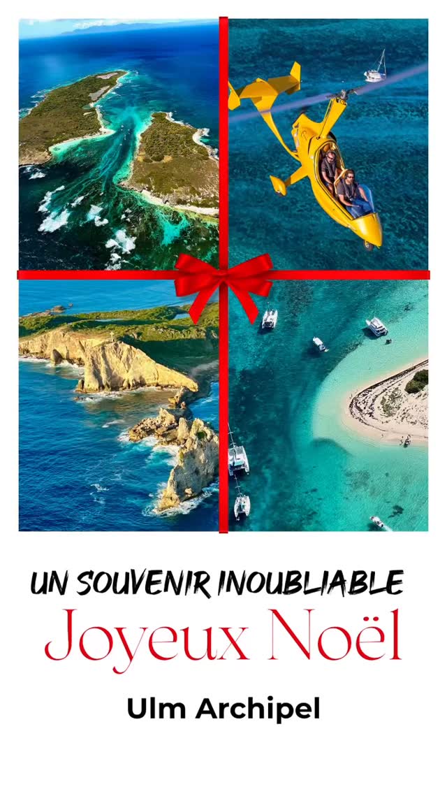 🎅 Cette année, glissez un moment d’exception sous le sapin.
Un survol en ULM, un sourire qui restera longtemps… 0690578892
✨ Joyeuses Fêtes avec Ulm Archipel ✈️
#Noël #guadeloupe #aircaraibes