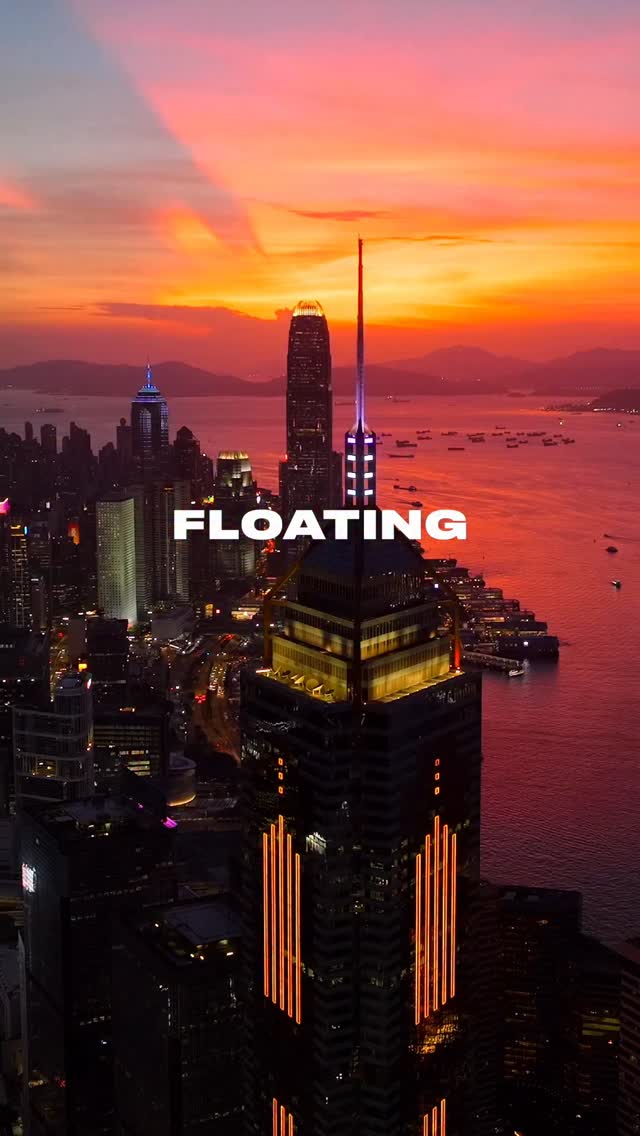 Floating above Hong Kong ☁️🇭🇰