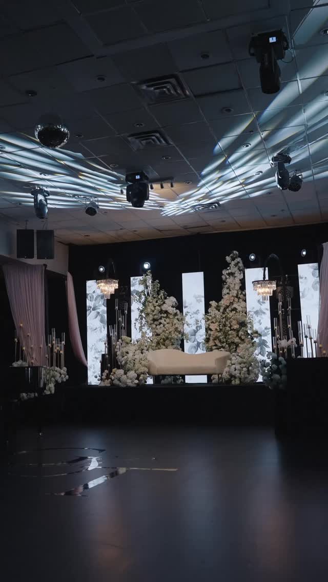 A Classic Black Tie Affair
Design, Decor & Florals @universaldecor
Planner @tiaraevents__
Venue @fraserviewhall
Video @blurredphotoworks
Stage screens/ DJ @decibelvan
Screen design @heirloomstationery
Our stunning Couple @tanvirsamra @kbiling