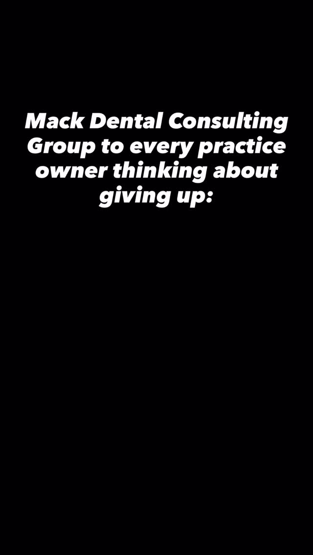 Every practice owner hits that “I’m tired” season. Don’t quit. You’re closer than you think, you just need support and strategy. We’ve got you.