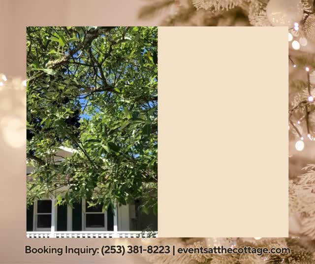 Host your next celebration at The Cottage Gatherings and Events. We are now booking through Winter 2026! Contact us for a free tour. https://rebrand.ly/smvkwos