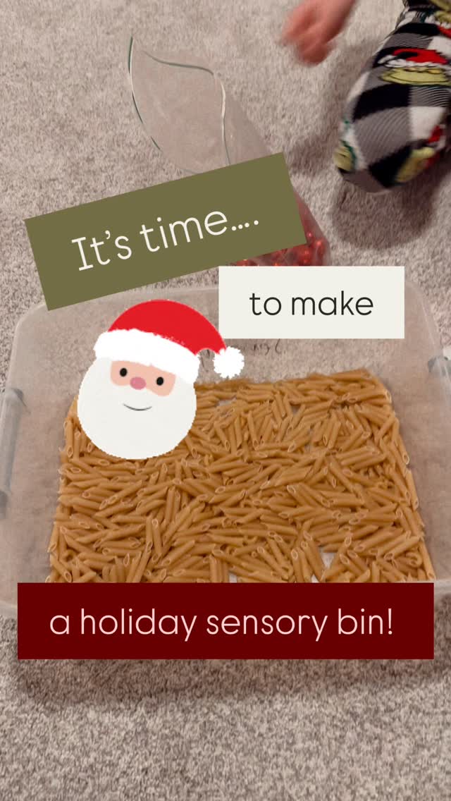 🎄✨ Holiday Sensory Fun! ✨🎄
I had a little helper to help me put together our Holiday Sensory Bin for therapy this month! I filled the bin with sparkly balls, Santa ornaments, bows, and little holiday characters. The kids explored textures, practiced fine motor skills, and used tons of imagination while filling up the stocking with everything they found. I also have a paper core board as well as a Christmas folder programmed in my AAC device to use with this activity.
Sensory play is such a fun way to support language, creativity, and calm regulation during a busy season. ❤️ 🎅🏼 🎄
If you try it at home, just remember: supervise closely and choose items that are safe for your child’s age.
#bagwellspeechtherapy #speechtherapy #slp #privatespeechtherapy #pediatricspeechie