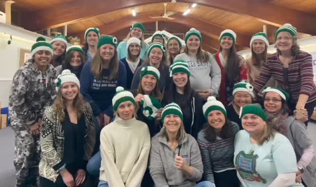 A work in progress for the last 12 months! Thirty hand-knit hats for the LCDS staff compliments of Aimee's talented mother-in-law! 💚 Warm heads and warm hearts as we head into the holiday season. We are grateful for this beautiful gift!
**********************************
#LCDS
#LearningCommunityDaySchool
#PlayBasedLearning
#Preschool
#WestportCT
#FairfieldCounty
#EmergentCurriculum
#GrowingLifeLongLearners
#ProjectApproach
#StaffBreakfasts
#GratefulForThisCommunity
#SocialEmotionalLearning
#CommunityBuilding