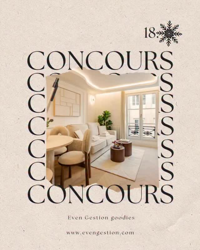 🎄 DAY 18 🎁
Last surprise of our advent calendar!! Win some Even Gestion goodies composed with a notebook, a pen, slippers, and our small shower gel.✨
To enter the giveaway :
1️⃣ Like this post ❤️
2️⃣ Tag a friend 👇
3️⃣ Follow our account @evengestion ✔️
📅 Winner announcement : December 24
The winner will be announced here and then contacted via private message by our official Even Gestion account only.
⚠️ Beware of fake accounts!
Even Gestion will never ask for bank details or any kind of payment to participate or claim the prize.
Good luck and happy holidays ✨🎅
_______________________________
🎄 JOUR 18 🎁
Dernière surprise de notre calendrier de l’Avent ! Gagnez un coffret Even Gestion comprenant un carnet, un stylo, des chaussons et notre petit gel douche. ✨
Pour tenter votre chance et participer au tirage au sort :
1️⃣ Likez ce post ❤️
2️⃣ Identifiez en commentaire un ami 👇
3️⃣ Suivez notre compte @evengestion ✔️
📅 Tirage au sort : 24 décembre
Le/la gagnant(e) sera annoncé(e) ici puis contacté(e) en message privé par notre compte officiel Even Gestion uniquement.
⚠️ Attention aux faux comptes !
Even Gestion ne demandera jamais aucune information bancaire, ni aucun paiement pour ce concours.
Bonne chance à tous et joyeuses fêtes ✨🎅 #evengestion #paris #winner #goodies #calendrieravent